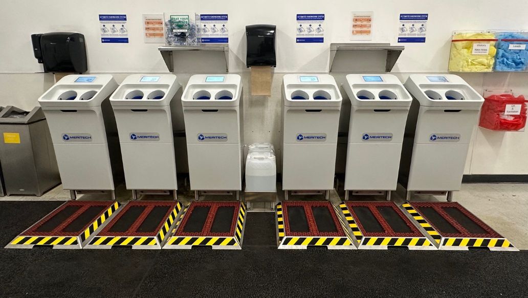Meritech Food Processing Automated Hygiene